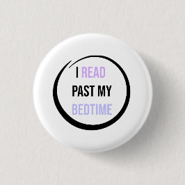 I私の就寝時間ボタンを過ぎて読まれて 缶バッジ