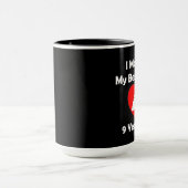 I私の親友9年前に結婚した マグカップ (中央)