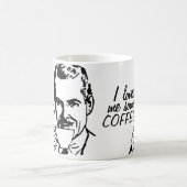 I私をコーヒー愛します コーヒーマグカップ (中央)