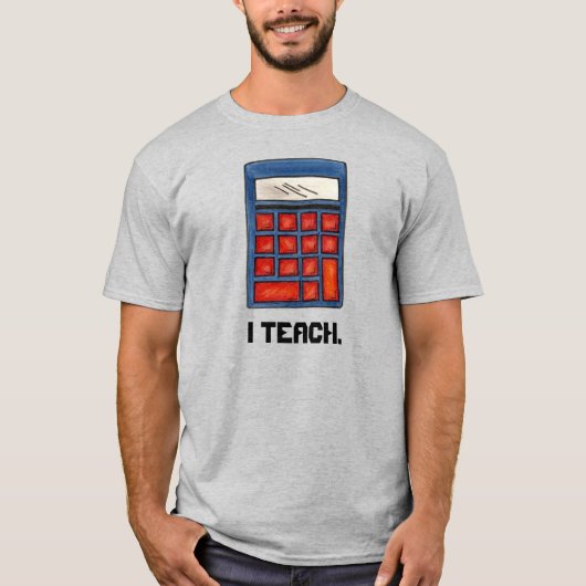 I算数教え先生計算数学Tee Tシャツ (正面)