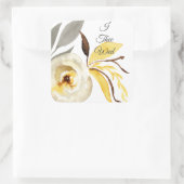 I結婚フローラ結婚式用シール スクエアシール (バッグ)