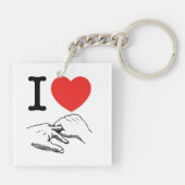 I肛門ハート(愛) キーホルダー (裏面)