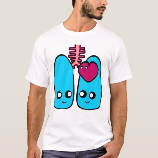 I肺Tシャツ Tシャツ (正面)