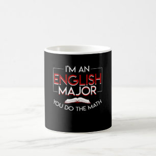 I英語は数学の英語の先生専攻します コーヒーマグカップ