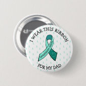 I衣服このリボンをパパMGボタンに 缶バッジ (正面&裏面)