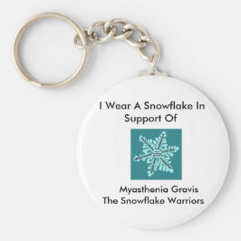 I衣服アスノーフレーク/筋無力症認識度 キーホルダー
