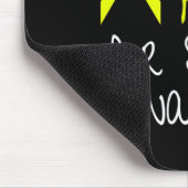 I衣服イエロー自殺認識度リボン マウスパッド (コーナー)