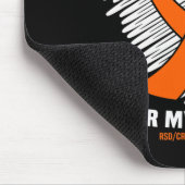 I衣服オレンジいとこのためのRSDCRPS認識度 マウスパッド (コーナー)