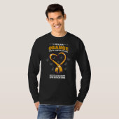 I衣服オレンジシスターインロー多発性硬化症アワ Tシャツ (正面フル)