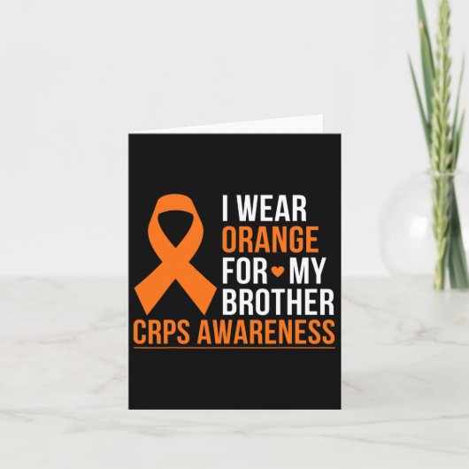 I衣服オレンジfor My Brother Rsd Crps認識度Mo カード (正面)