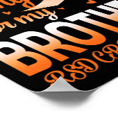 I衣服オレンジfor My Brother Rsd Crps認識度Ri ポスター (角)