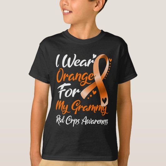 I衣服オレンジMy Grammy Rsd Crps認識度1 Tシャツ (正面)