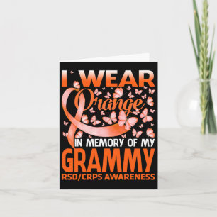 I衣服オレンジMy Grammy Rsd Crps認識度 カード