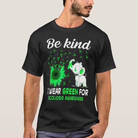 I衣服グリーンスクライオシス認識度 Tシャツ (正面)