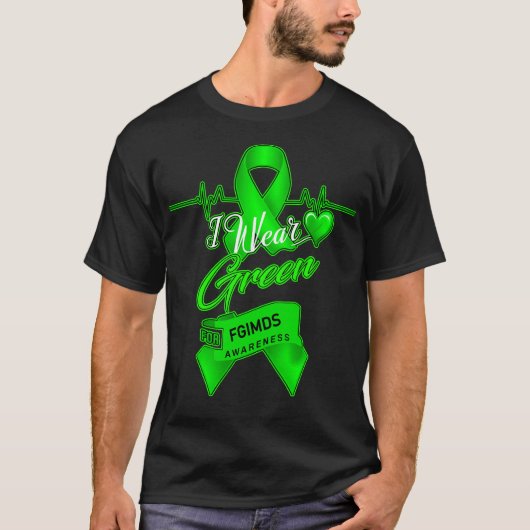 I衣服グリーンフォーギムス認識度 Tシャツ (正面)