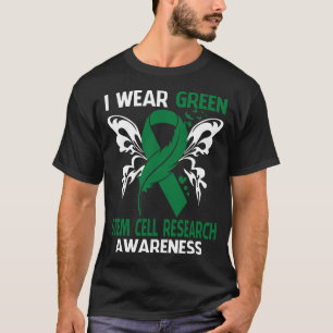 I衣服グリーン幹細胞研究認識度 Tシャツ