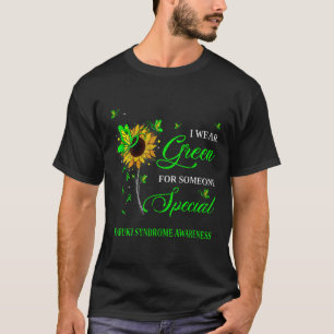I衣服グリーン歌舞伎症候群認識度の日流 Tシャツ