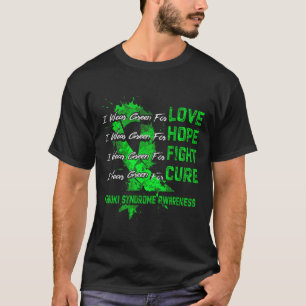 I衣服グリーン歌舞伎症候群認識度 Tシャツ