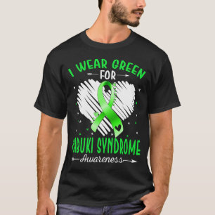 I衣服グリーン歌舞伎症候群認識度 Tシャツ