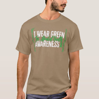 I衣服グリーン(メンタルヘルス認識度サポートW) Tシャツ