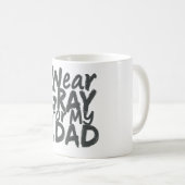 I衣服グレーフォーマイパパ コーヒーマグカップ (正面右)