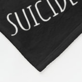 I衣服ティール(緑がかった色)と紫の私のすべての恋しく思Siのための フリースブランケット (角)