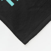 I衣服ティール（緑がかった色）&amp；私はSuicidを愛する誰かのための紫 フリースブランケット (角)