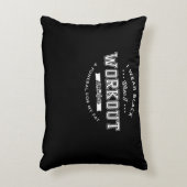 I衣服ブラック時のトレーニングおもしろい動機 アクセントクッション (正面(垂直))