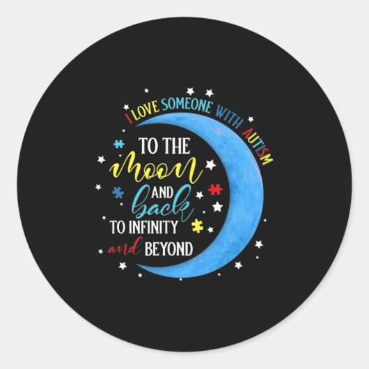 I衣服ブルー ラウンドシール (正面)