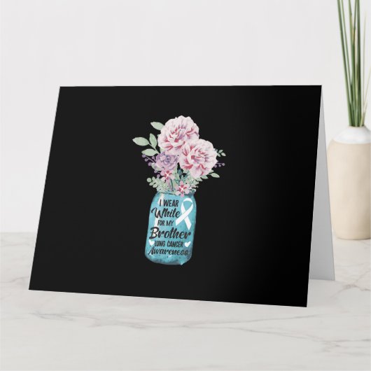 I衣服ホワイトMI Brung Cancer認識度 カード (正面)