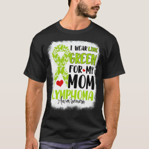 I衣服ライムグリーンマムリンパ腫認識度月戦争 Tシャツ