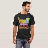 I衣服定期的に科学の化学先生 Tシャツ (正面フル)