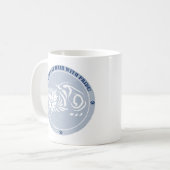 I衣服猫毛プライド コーヒーマグカップ (正面左)