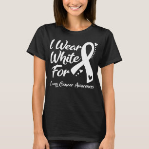 I衣服白色による肺がん認識度 Tシャツ