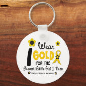 I衣服金ゴールド勇女12花版 キーホルダー (正面)