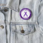 I衣服CF紫リボンfor my Brother 缶バッジ (インサイチュ)