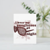 I衣服Miサングラス ポストカード (スタンド正面)