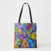 I表示エイリアン トートバッグ (正面)