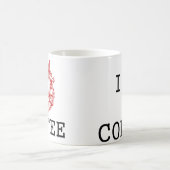 I解剖ハートのコーヒー コーヒーマグカップ (中央)