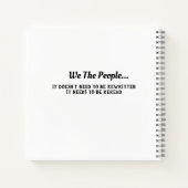 I誓約螺旋状手帳 ノートブック (裏面)