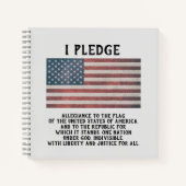 I誓約螺旋状手帳 ノートブック (正面)