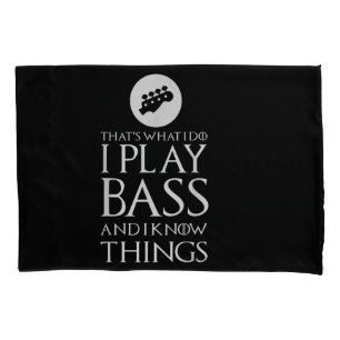 I遊 Bassベースおもしろいギター 枕カバー