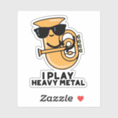 I重遊金おもしろいのチューバ シール (シート)