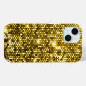 I電話のゴールデンカバー15 Case-Mate iPhoneケース (裏面 (横))