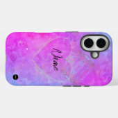I電話ケースハートミックスバイオレットカラーHAMbWG Case-Mate iPhoneケース (裏面 (横))