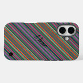 I電話ケース垂直ネオンカラーHAMbWG Case-Mate iPhoneケース (裏面 (横))
