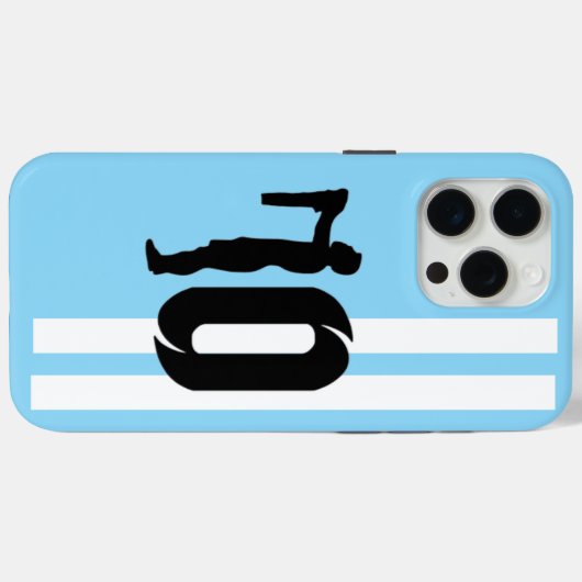 i電話ケース、Apple iPhone 15 Pro Ma messi Case-Mate iPhoneケース (裏面 (横))