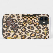 i電話Apple iPhone 11ケースleopard print Case-Mate iPhoneケース (裏面(横))