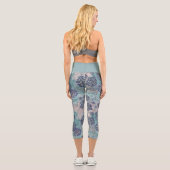 I青生き延びCovid Virus カプリレギンス (裏面)