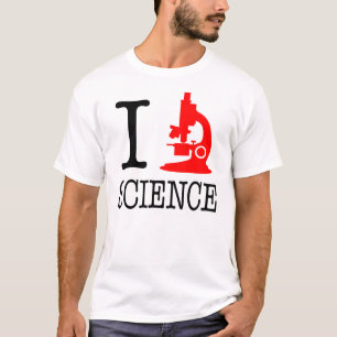 I顕微鏡科学ライトTシャツ Tシャツ